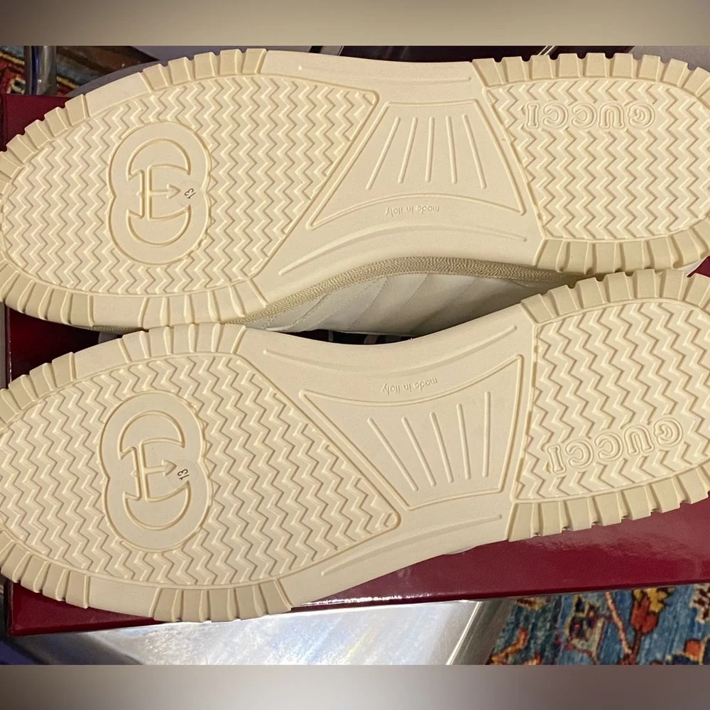GUCCI NEW MEN'S RE-WEB SNEAKER